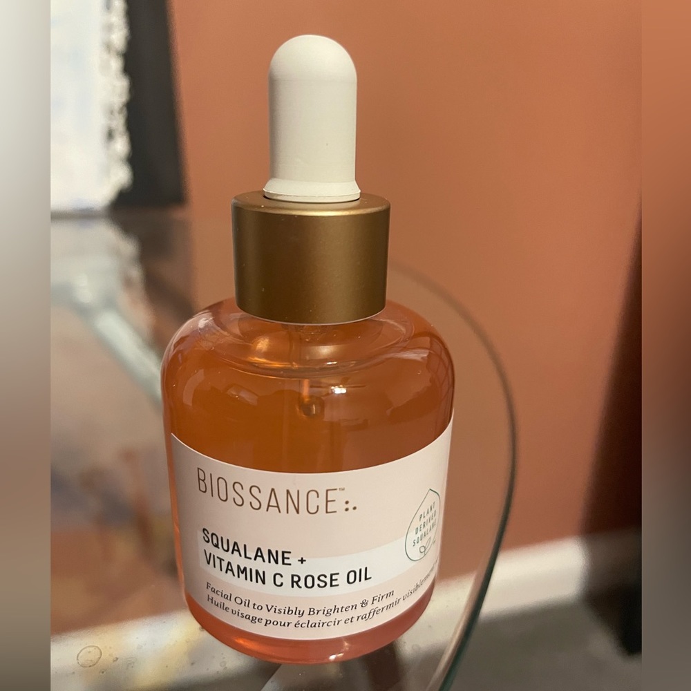 Biossance Squalane + Vitamin C Rose Oil